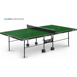 Теннисный стол для помещений START LINE GAME INDOOR GREEN