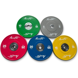 Бамперный диск для кроссфита AEROFIT AFBDC зеленый 10 кг